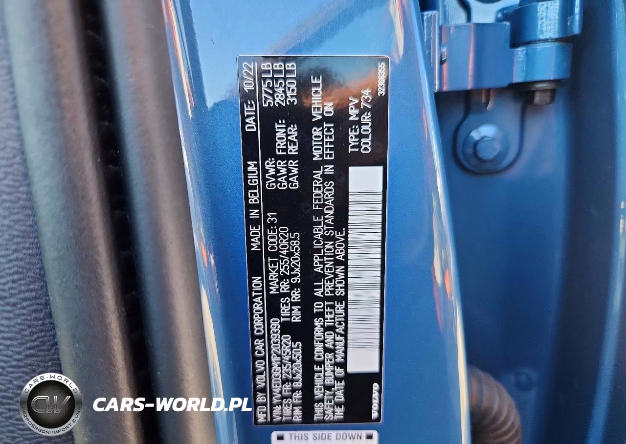 2023 Volvo C40 Recharge Ultimate VIN:YV4ED3GM1P2039390 - 13