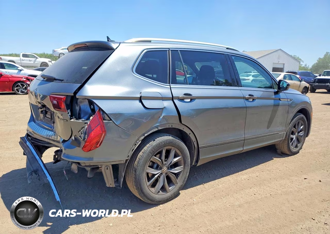 2022 Volkswagen Tiguan Se VIN:3VV2B7AX5NM129641 - 3