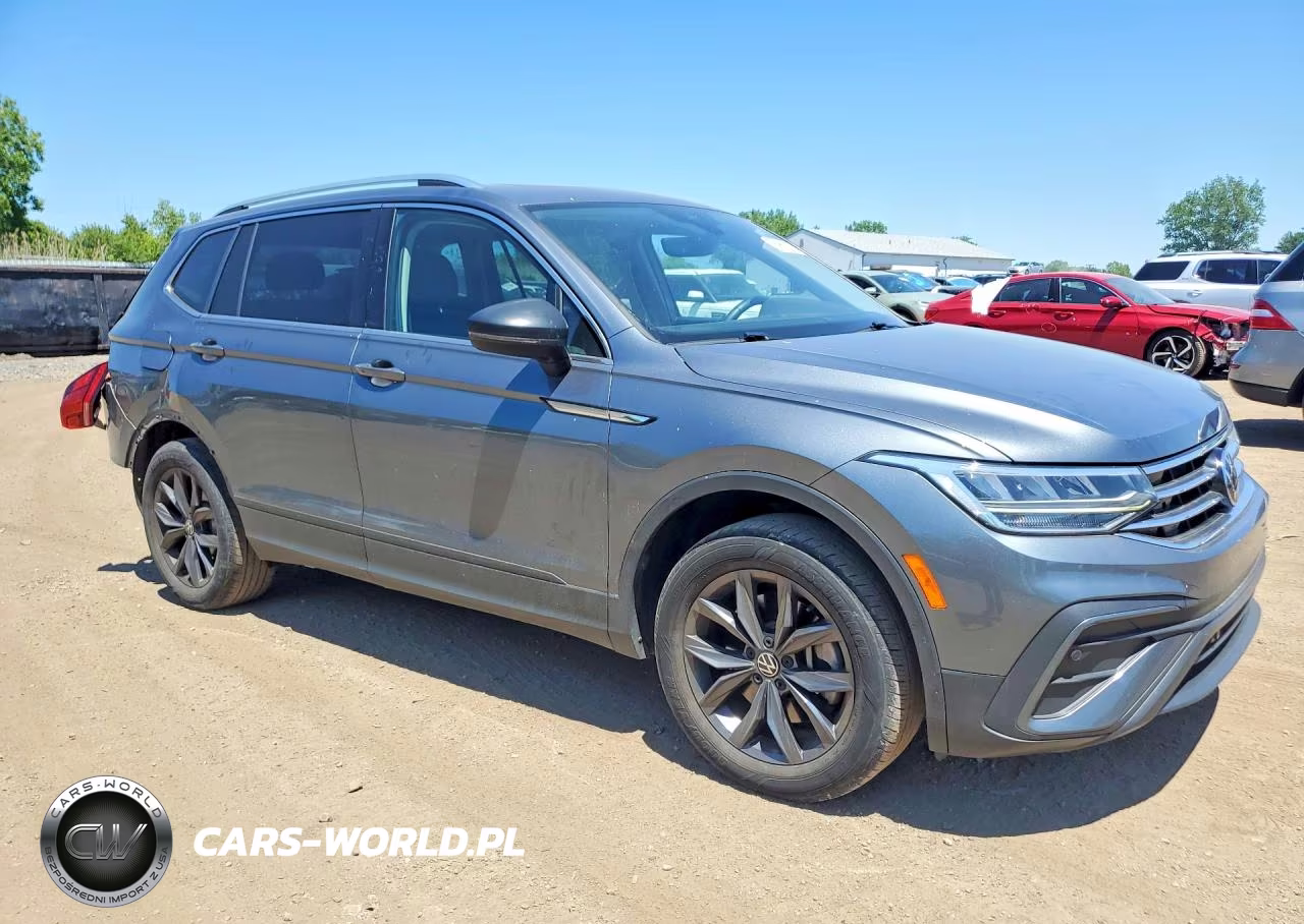 2022 Volkswagen Tiguan Se VIN:3VV2B7AX5NM129641 - 4