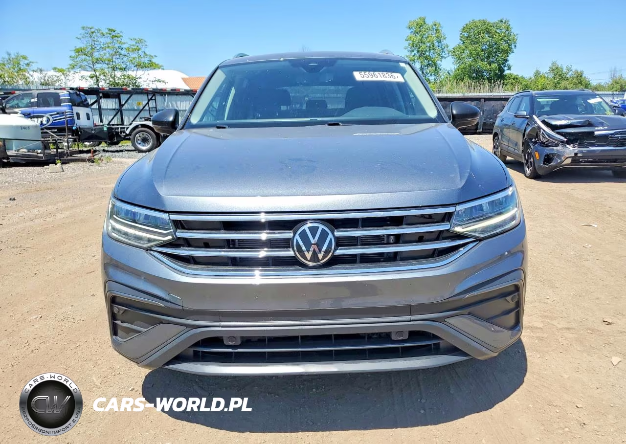 2022 Volkswagen Tiguan Se VIN:3VV2B7AX5NM129641 - 5