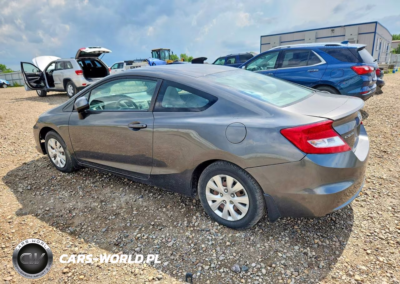 2012 Honda Civic Lx VIN:2HGFG3B53CH511736 - 2