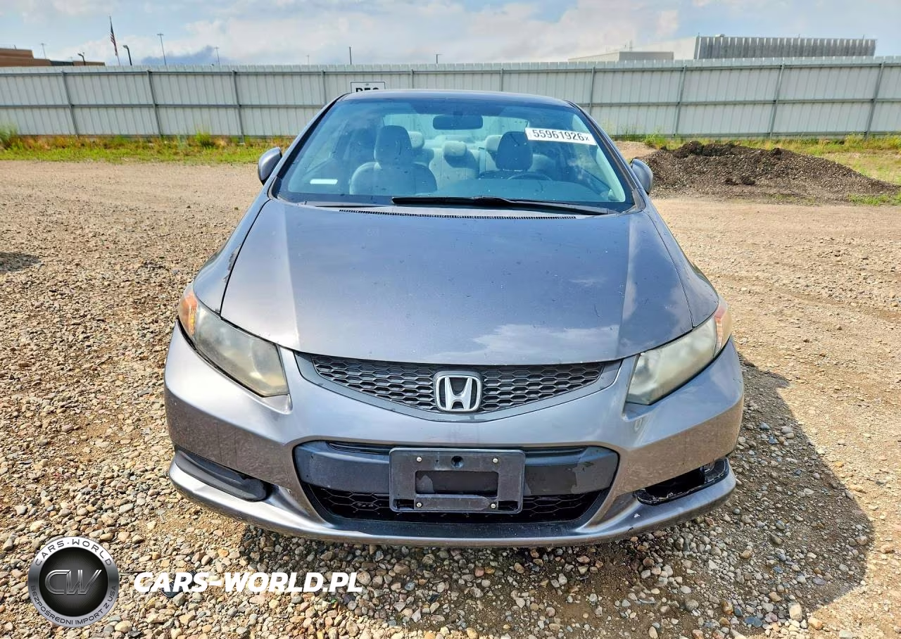 2012 Honda Civic Lx VIN:2HGFG3B53CH511736 - 5