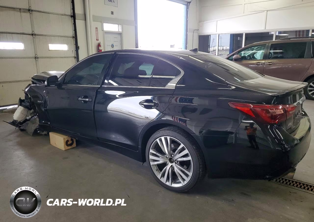 2018 Infiniti Q50 3.0T Luxe VIN:JN1EV7AR6JM611922 - 2