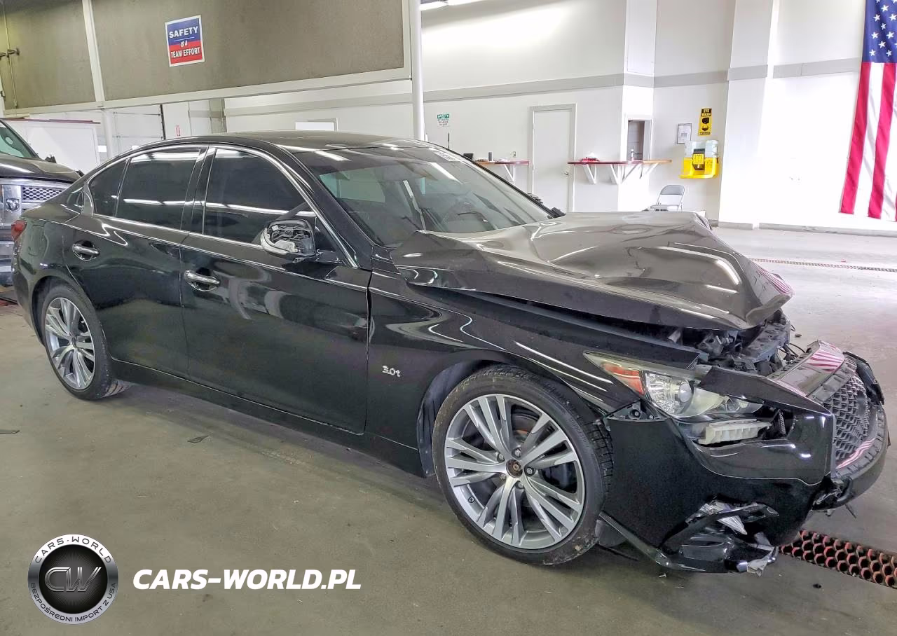 2018 Infiniti Q50 3.0T Luxe VIN:JN1EV7AR6JM611922 - 4
