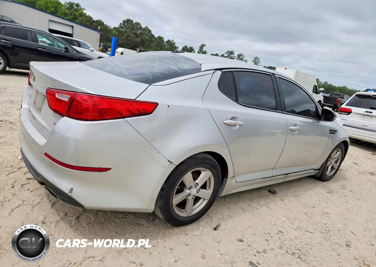 2015 Kia Optima Lx VIN:5XXGM4A72FG400493 - 3