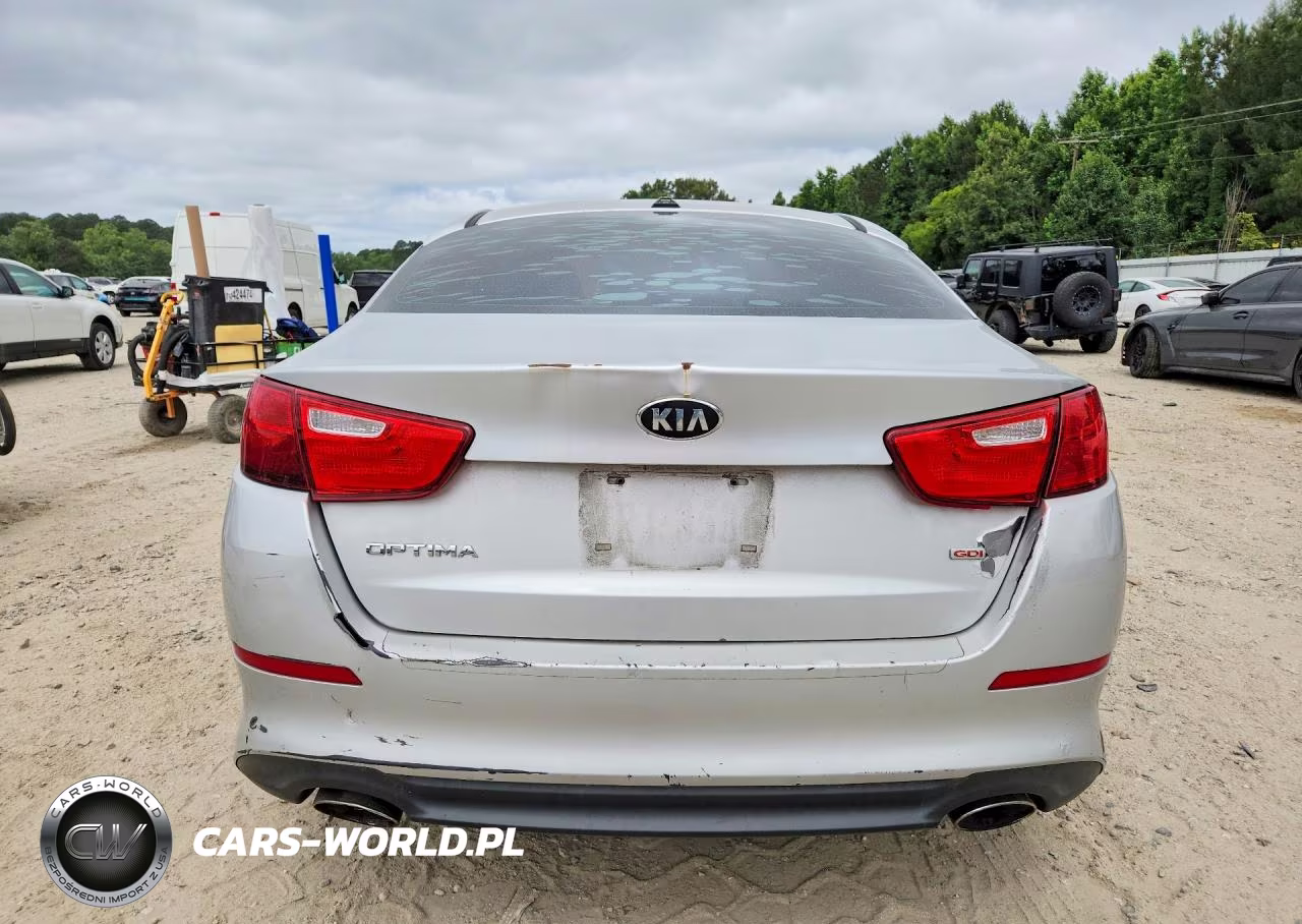 2015 Kia Optima Lx VIN:5XXGM4A72FG400493 - 6