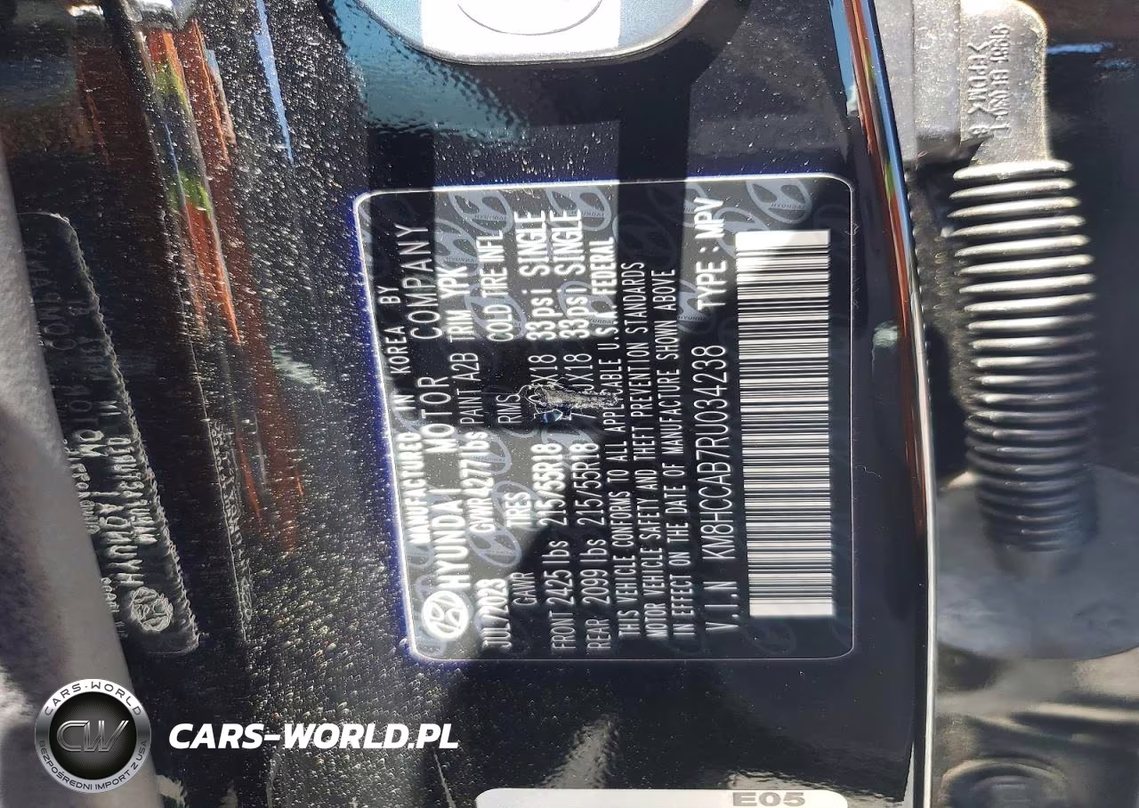 2024 Hyundai Kona Sel VIN:KM8HCCAB7RU034238 - 13