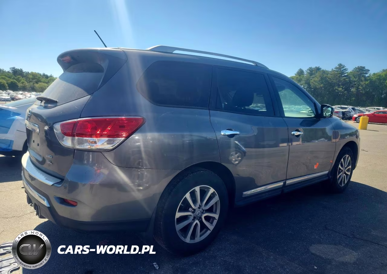 2016 Nissan Pathfinder Sl VIN:5N1AR2MM6GC636378 - 3