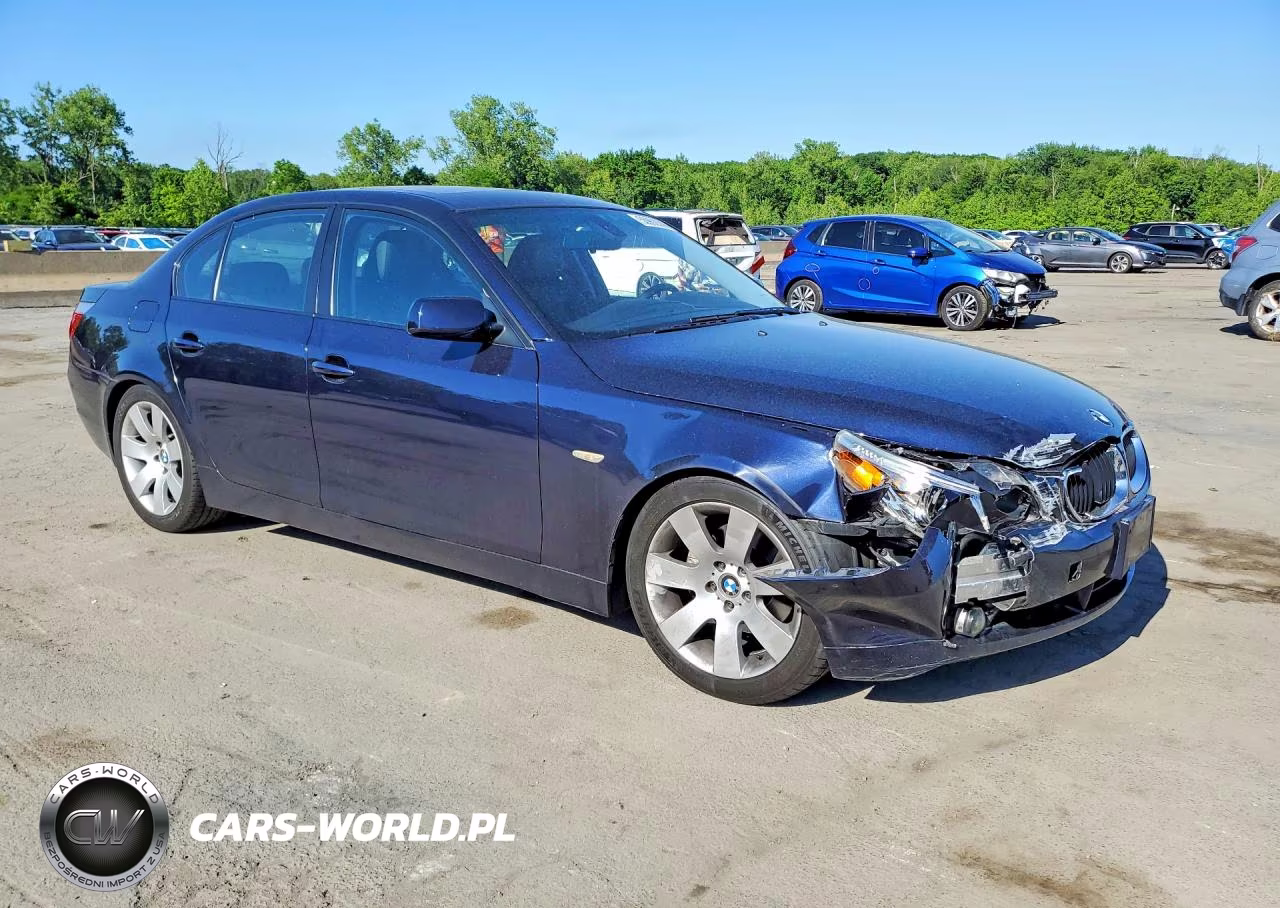 2004 BMW 530 I VIN:WBANA73534B813083 - 4