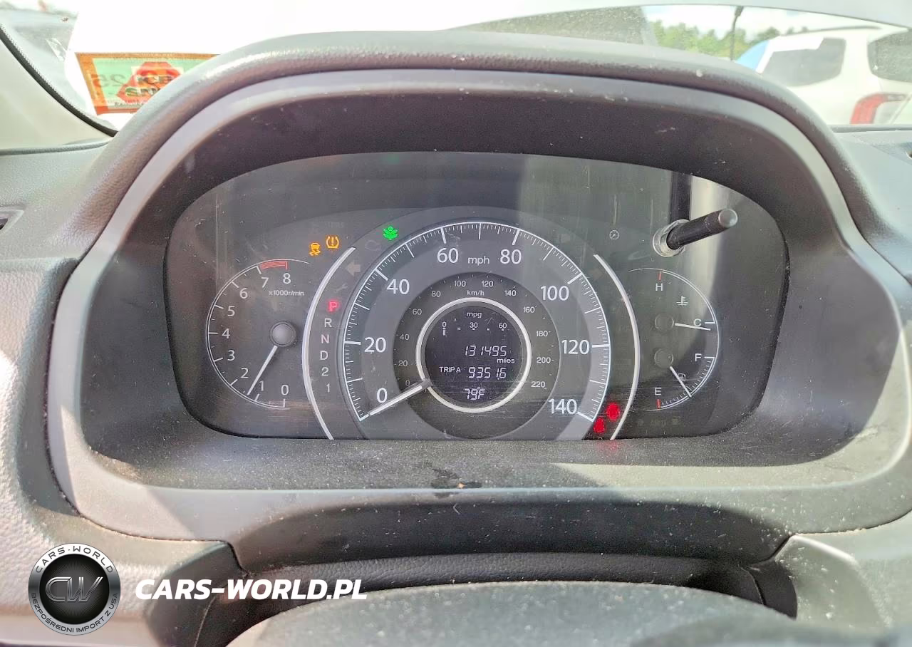2013 Honda Cr-V Lx VIN:2HKRM4H3XDH635088 - 9