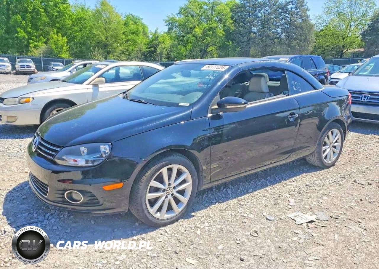 2012 Volkswagen Eos Komfort VIN:WVWBW7AH8CV005362 - 2