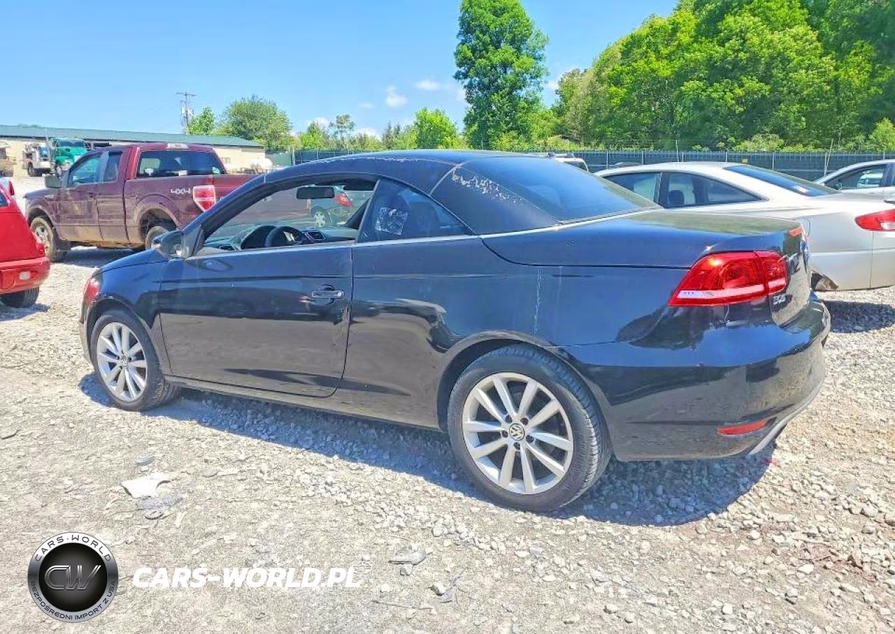 2012 Volkswagen Eos Komfort VIN:WVWBW7AH8CV005362 - 3