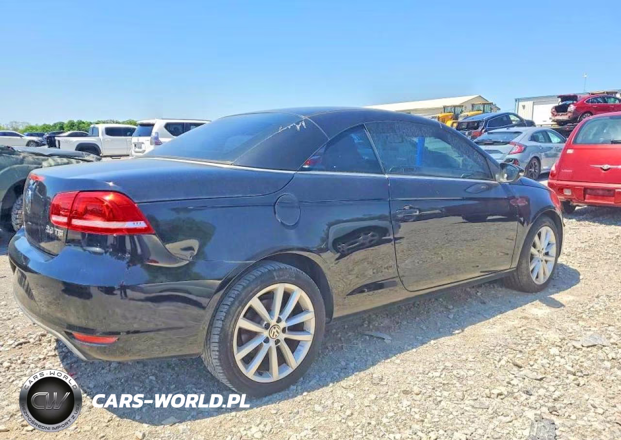 2012 Volkswagen Eos Komfort VIN:WVWBW7AH8CV005362 - 4