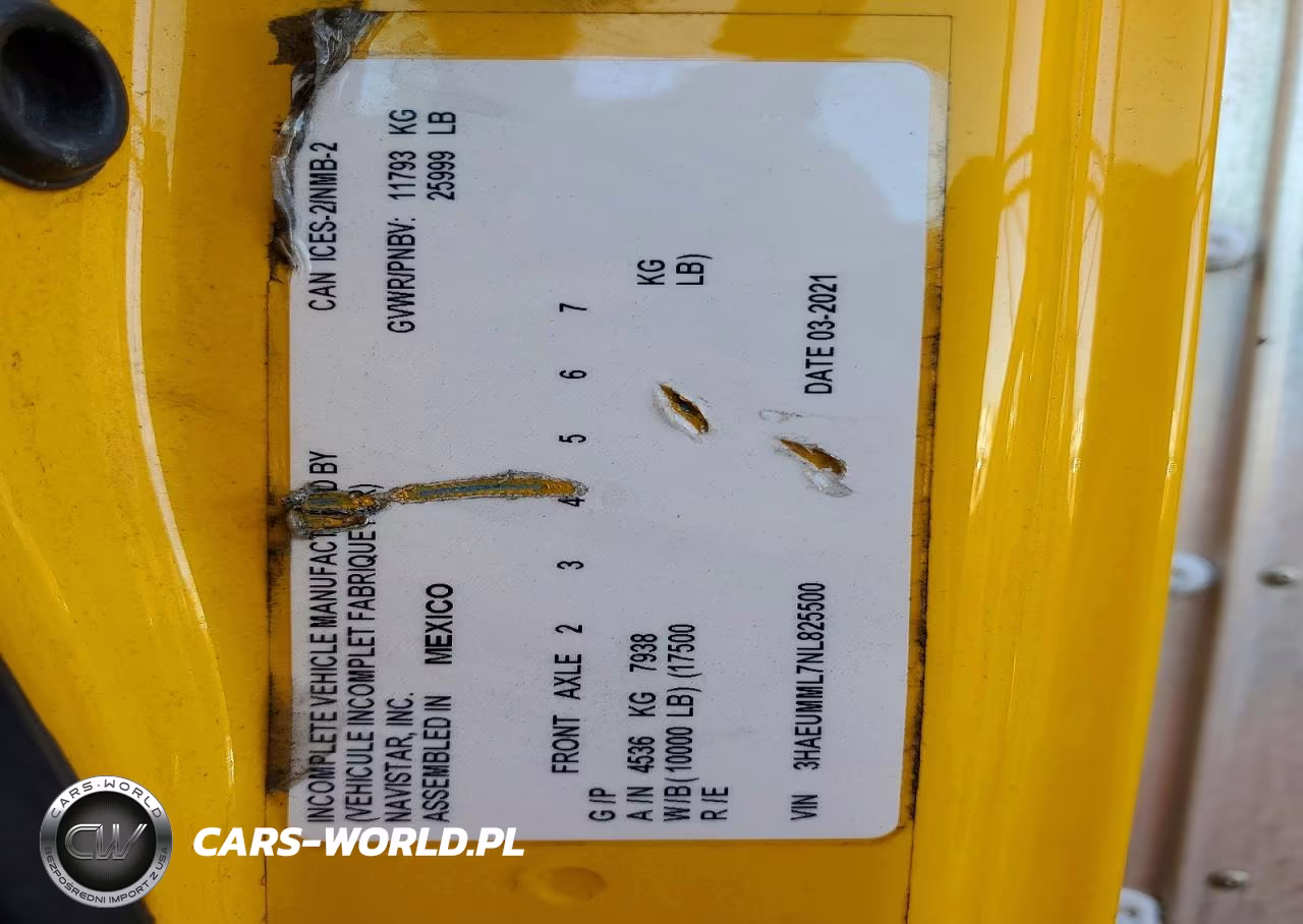 2022 International Mv607 Box Truck VIN:3HAEUMML7NL825500 - 14