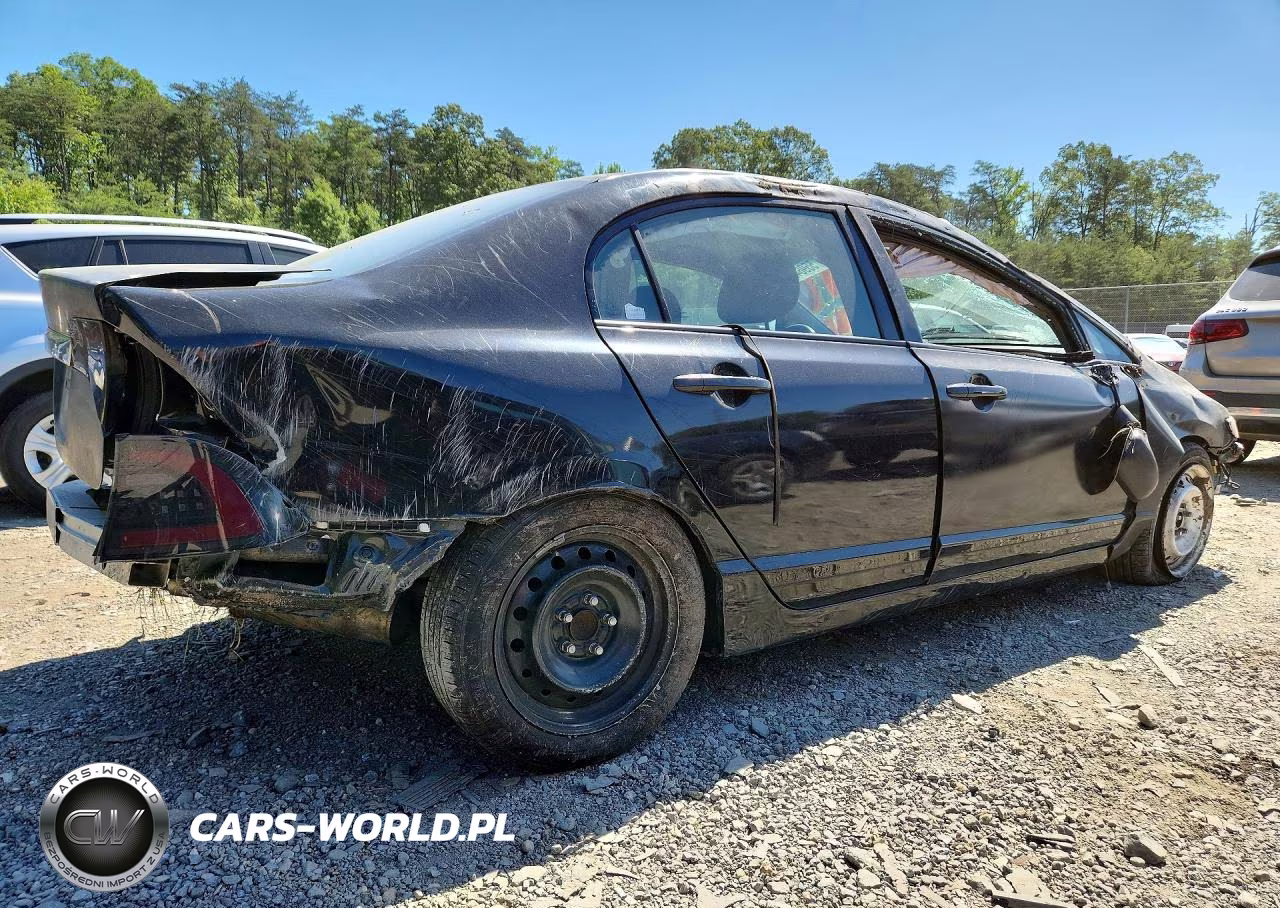 2010 Honda Civic Lx VIN:2HGFA1E52AH527117 - 3