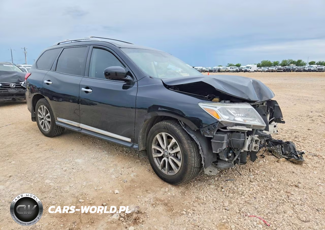 2015 Nissan Pathfinder Sl VIN:5N1AR2MN5FC676670 - 4