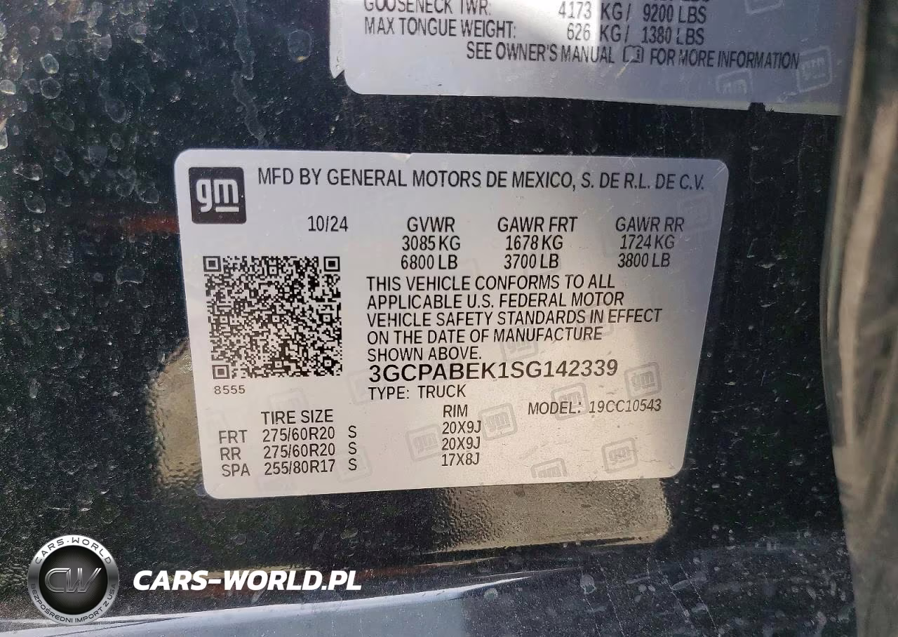 2025 Chevrolet Silverado C1500 Custom VIN:3GCPABEK1SG142339 - 12