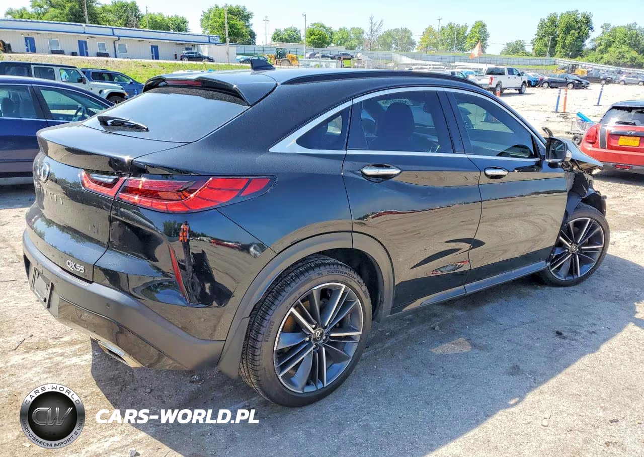 2023 Infiniti Qx55 Luxe VIN:3PCAJ5JR5PF106595 - 3