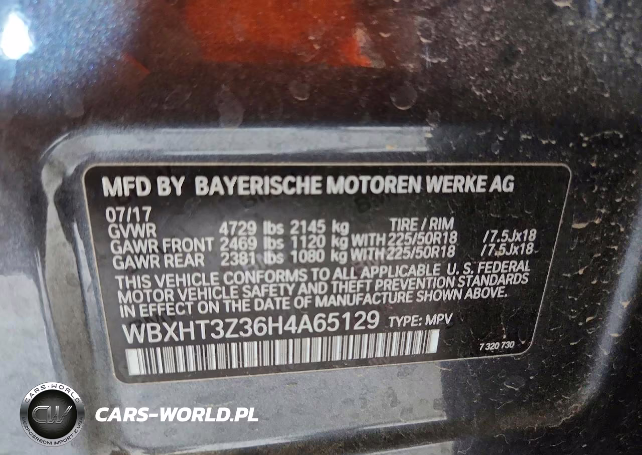 2017 BMW X1 xDrive28I VIN:WBXHT3Z36H4A65129 - 14