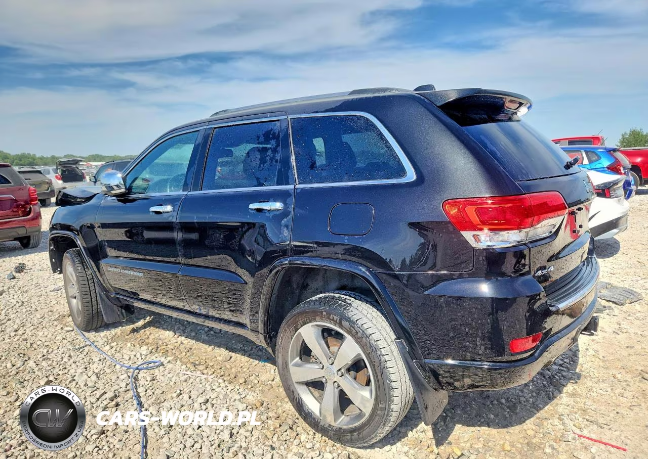 2014 Jeep Grand Cherokee Overland VIN:1C4RJFCG6EC196550 - 2