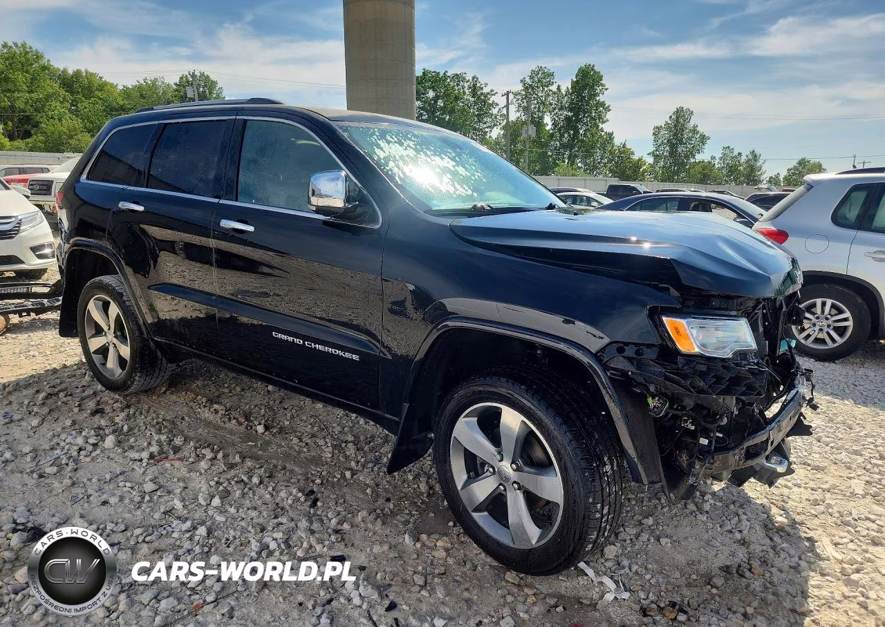 2014 Jeep Grand Cherokee Overland VIN:1C4RJFCG6EC196550 - 4