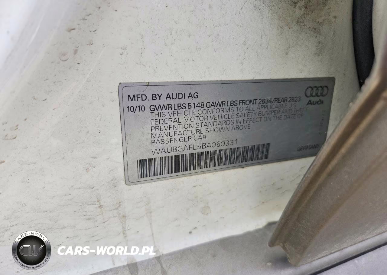 2011 Audi S4 Premium Plus VIN:WAUBGAFL5BA060331 - 13