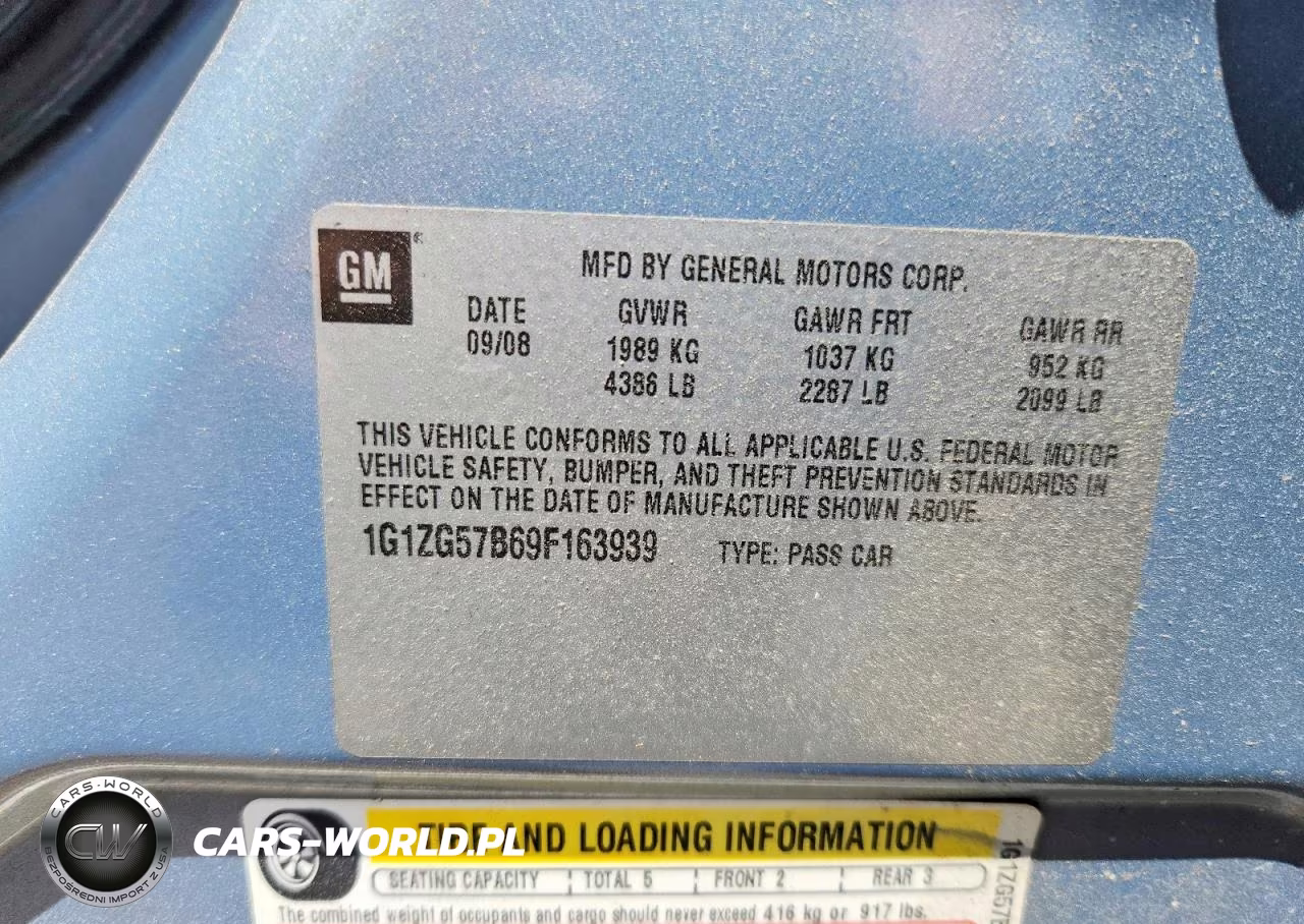 2009 Chevrolet Malibu Ls VIN:1G1ZG57B69F163939 - 12