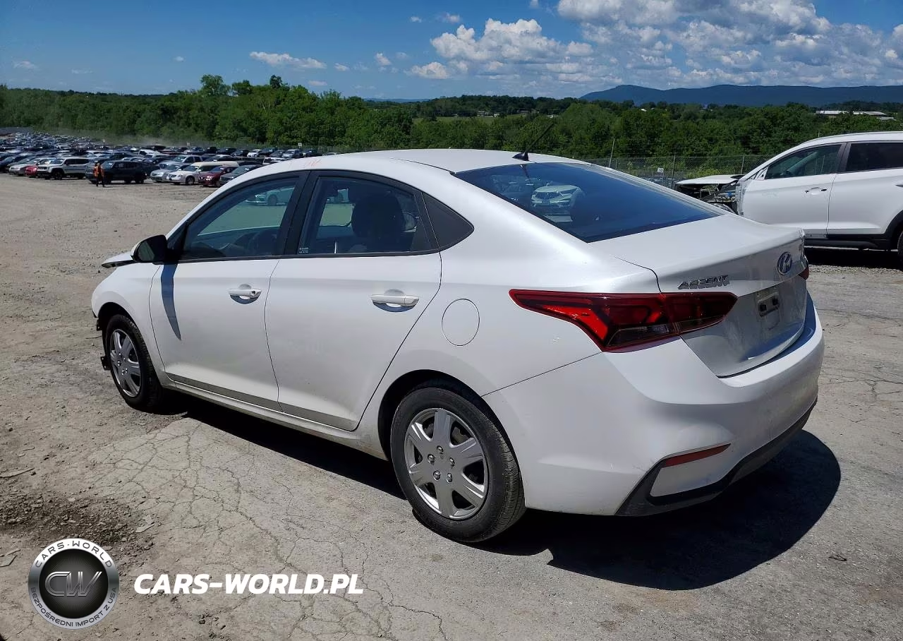 2021 Hyundai Accent Se VIN:3KPC24A68ME129344 - 2