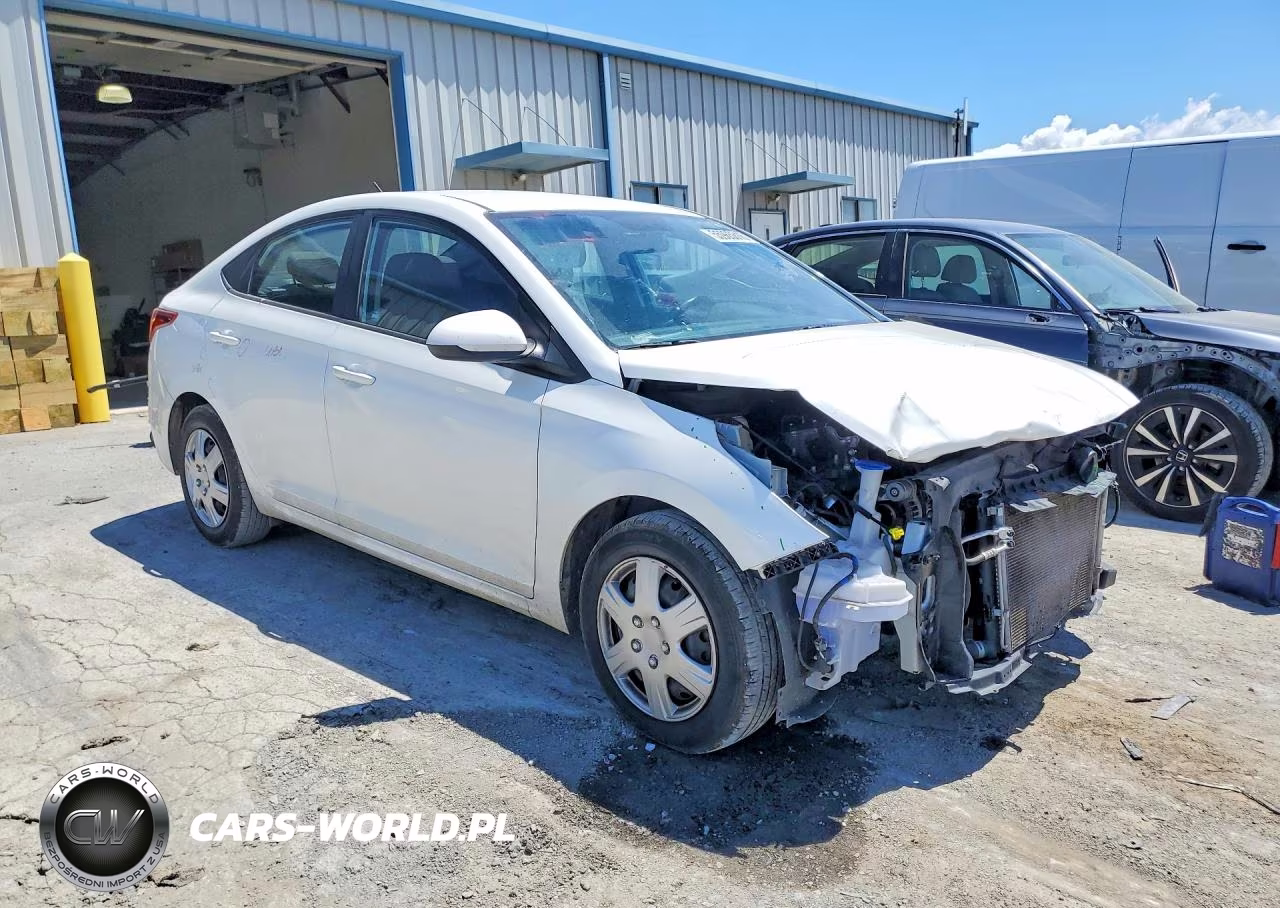 2021 Hyundai Accent Se VIN:3KPC24A68ME129344 - 4