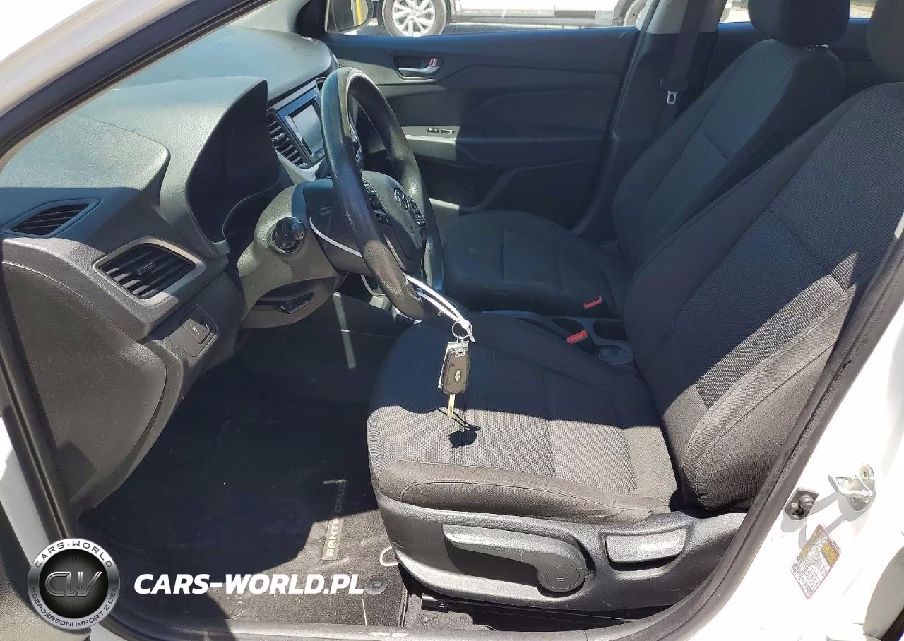2021 Hyundai Accent Se VIN:3KPC24A68ME129344 - 7