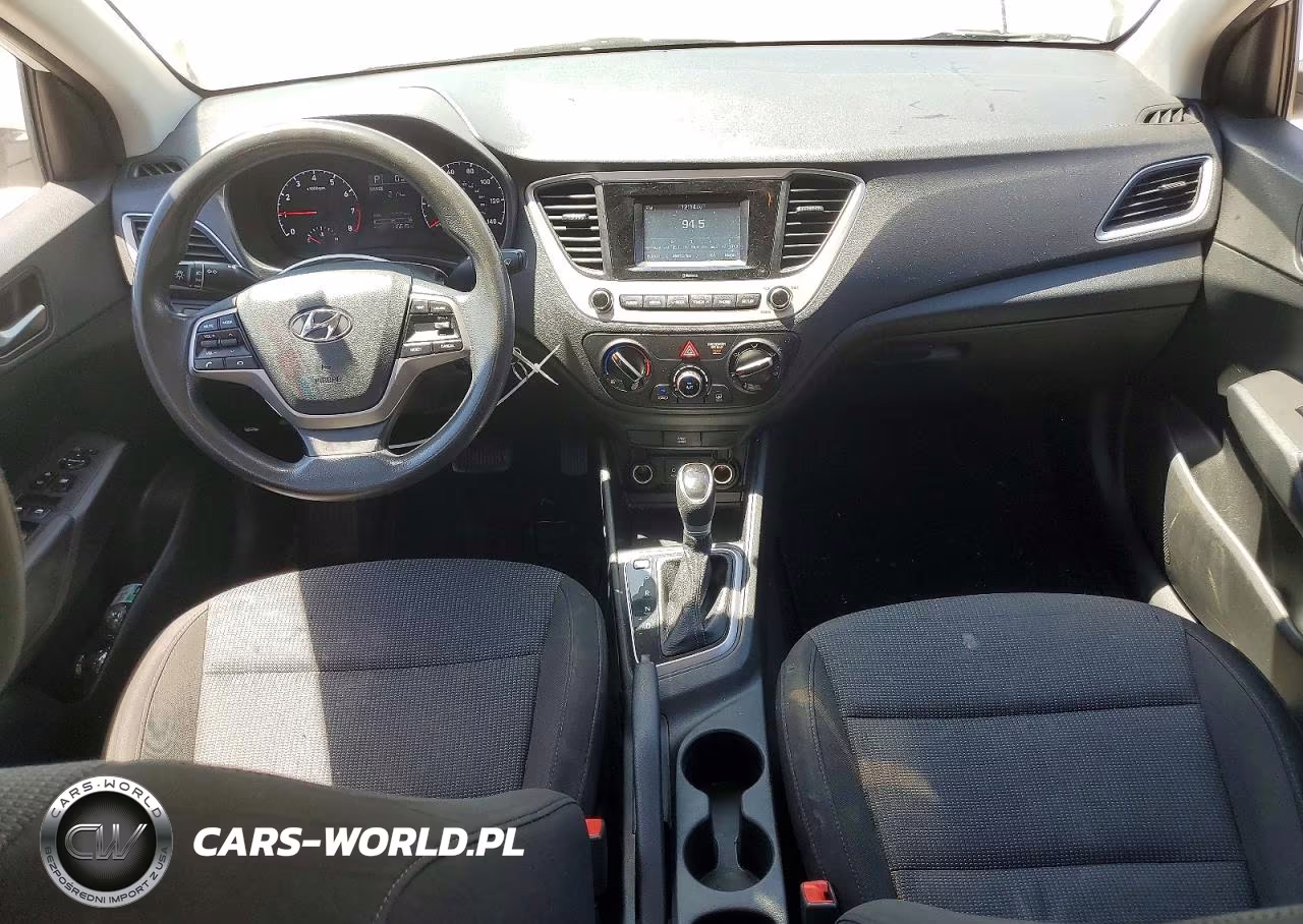 2021 Hyundai Accent Se VIN:3KPC24A68ME129344 - 8