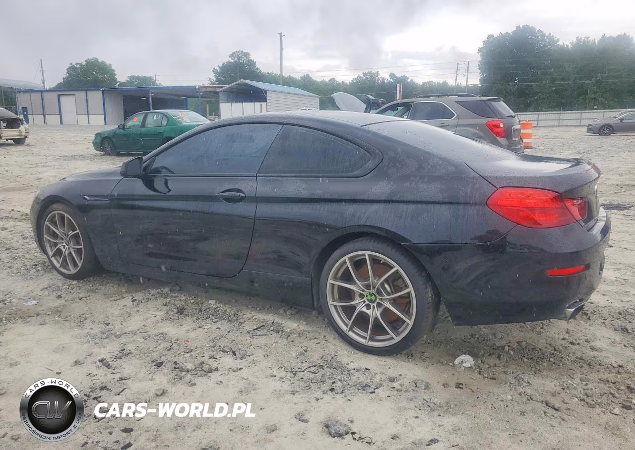 2012 BMW 650 I VIN:WBALX3C57CDV77507 - 2