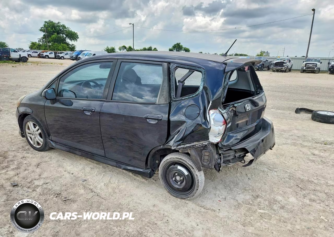 2007 Honda Fit S VIN:JHMGD386X7S051015 - 2