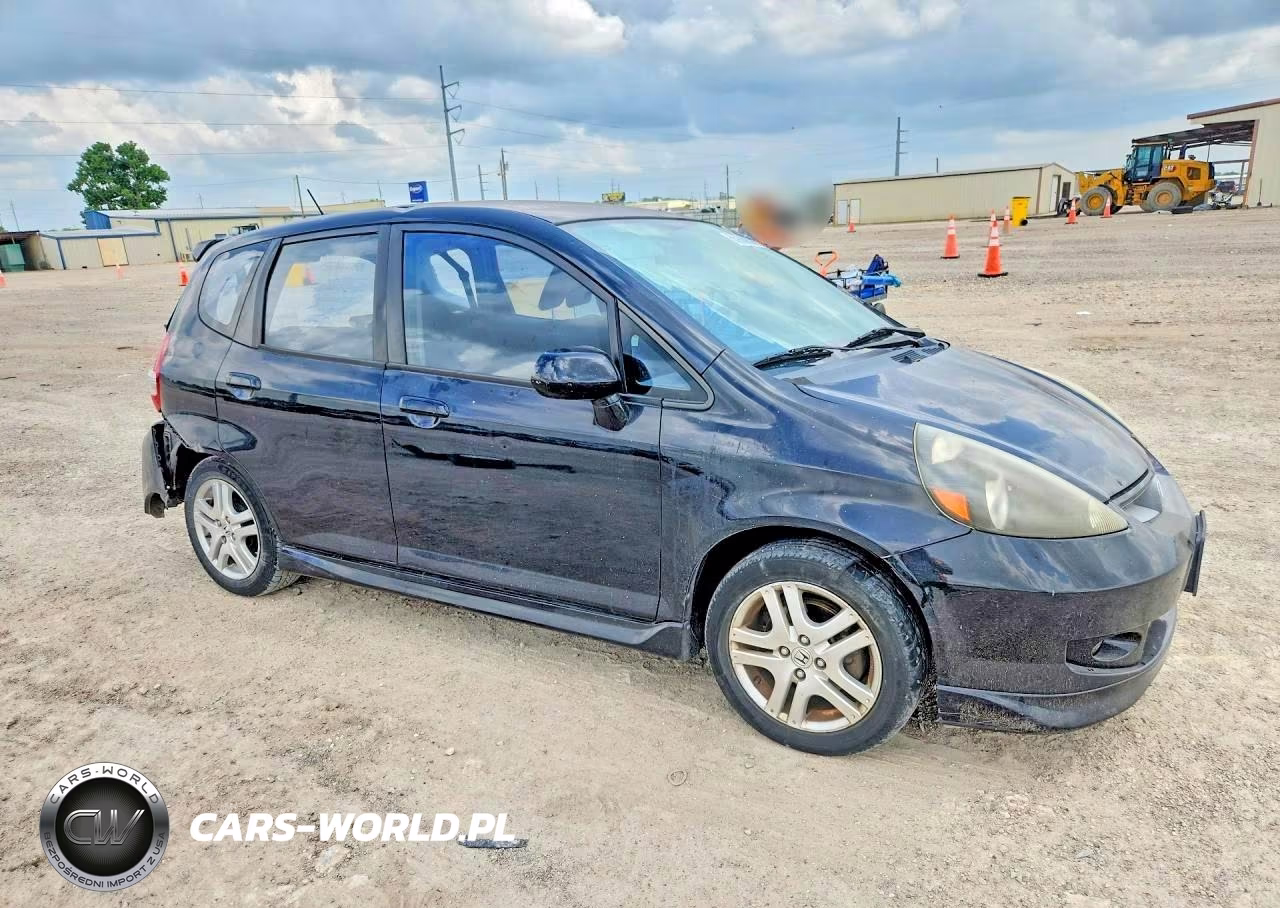 2007 Honda Fit S VIN:JHMGD386X7S051015 - 4