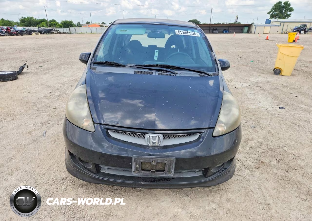 2007 Honda Fit S VIN:JHMGD386X7S051015 - 5