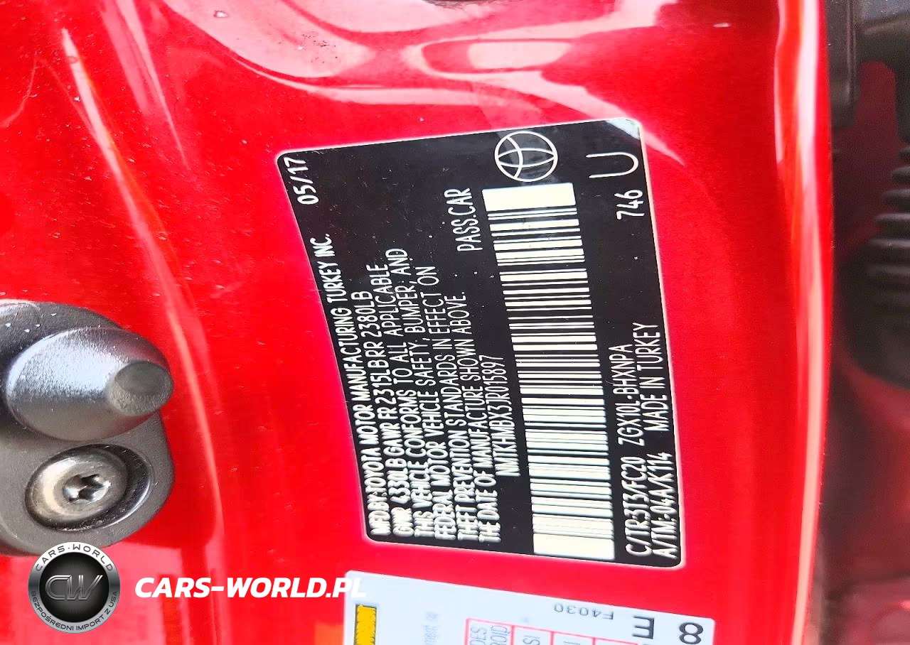 2018 Toyota C-Hr Xle VIN:NMTKHMBX3JR015897 - 13