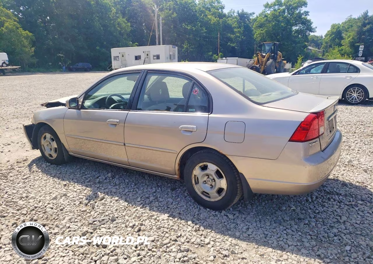 2003 Honda Civic Hybrid VIN:JHMES95613S008312 - 2