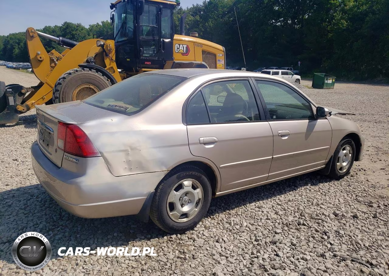 2003 Honda Civic Hybrid VIN:JHMES95613S008312 - 3