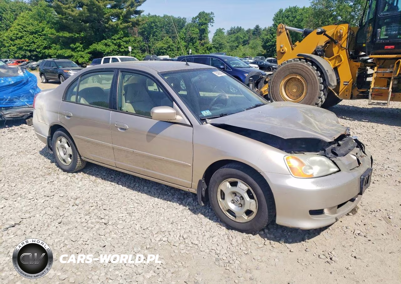2003 Honda Civic Hybrid VIN:JHMES95613S008312 - 4
