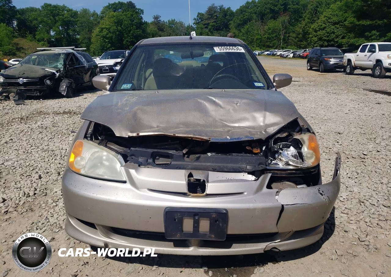 2003 Honda Civic Hybrid VIN:JHMES95613S008312 - 5