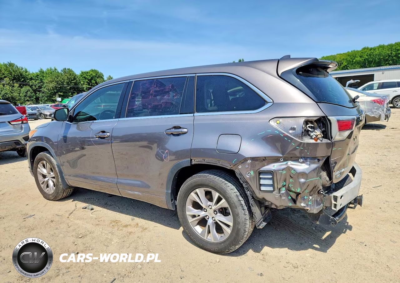 2015 Toyota Highlander Le Plus VIN:5TDBKRFHXFS088291 - 2