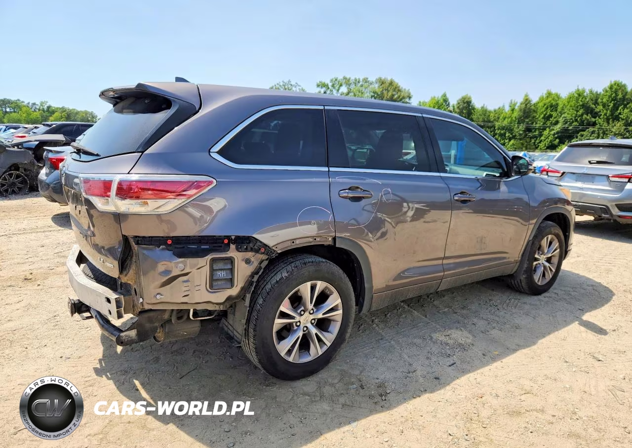2015 Toyota Highlander Le Plus VIN:5TDBKRFHXFS088291 - 3