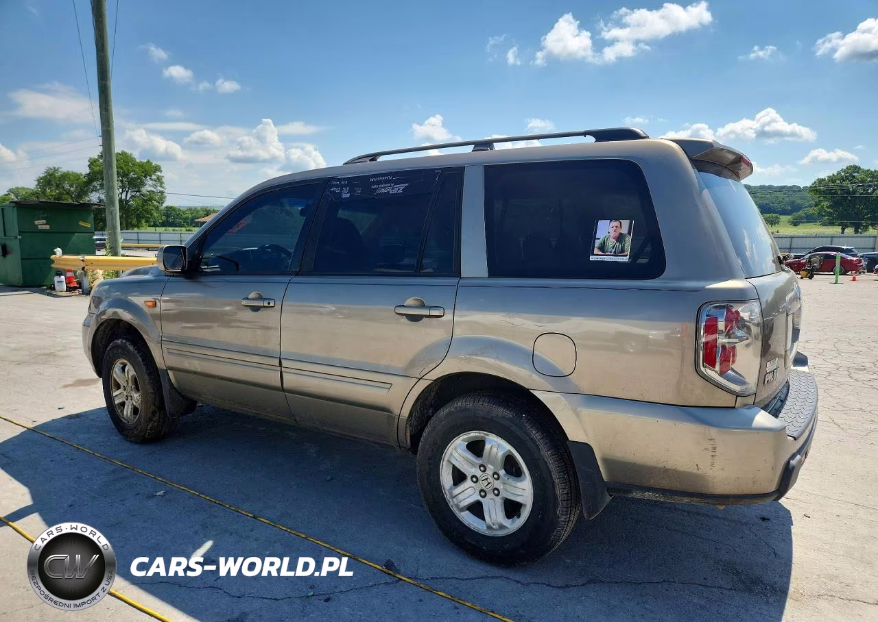 2008 Honda Pilot Vp VIN:5FNYF282X8B003861 - 2