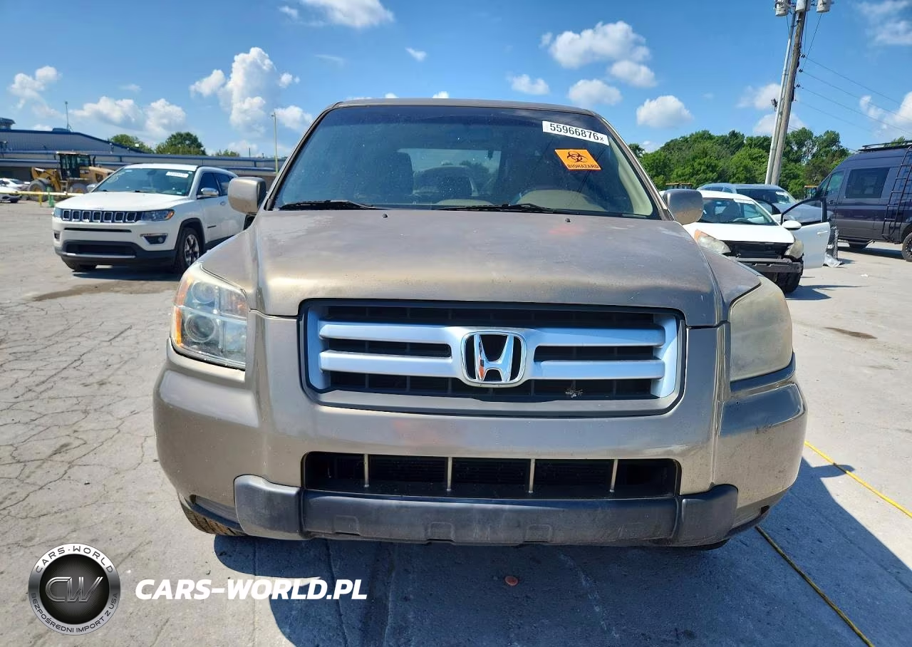 2008 Honda Pilot Vp VIN:5FNYF282X8B003861 - 5