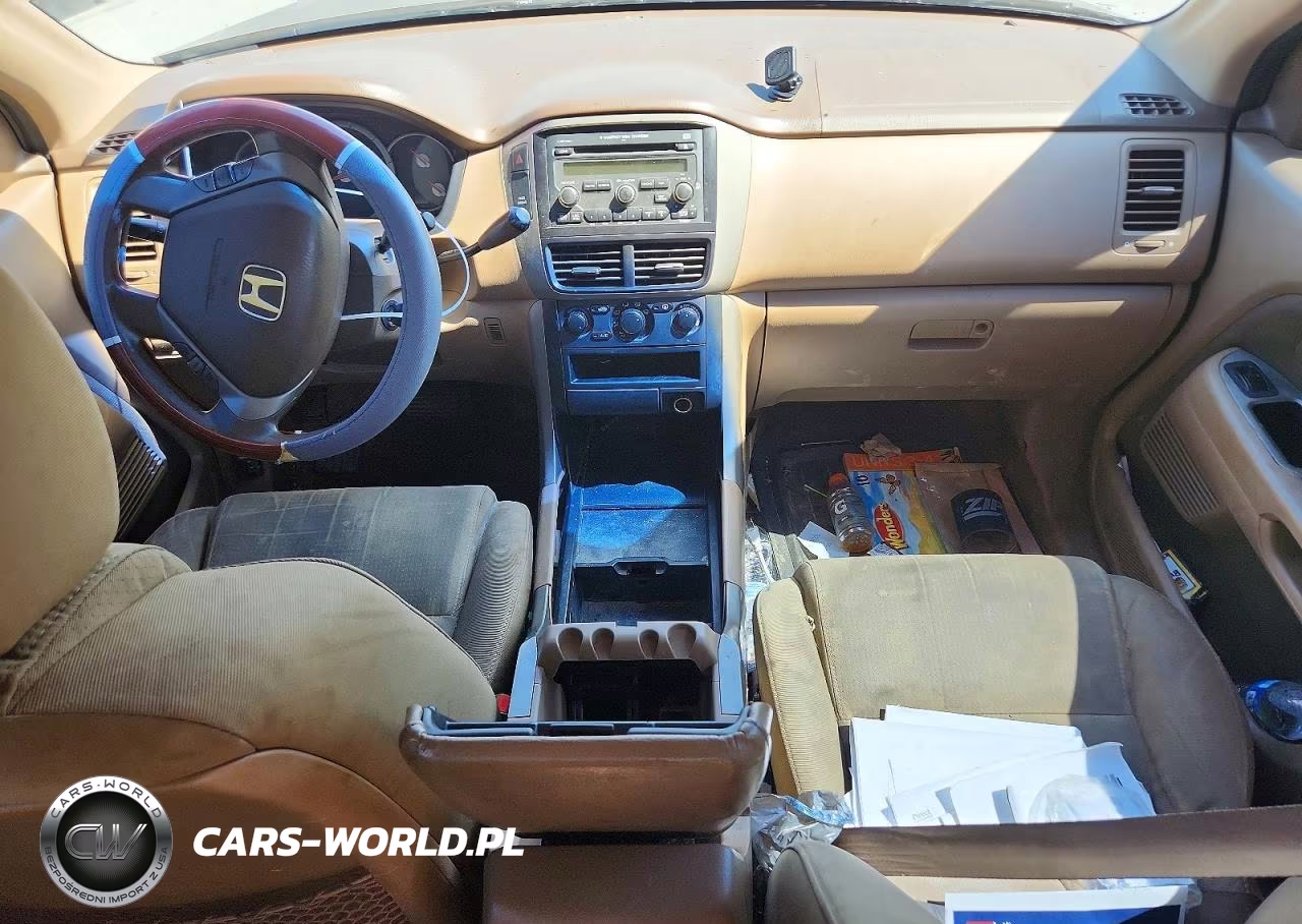 2008 Honda Pilot Vp VIN:5FNYF282X8B003861 - 8