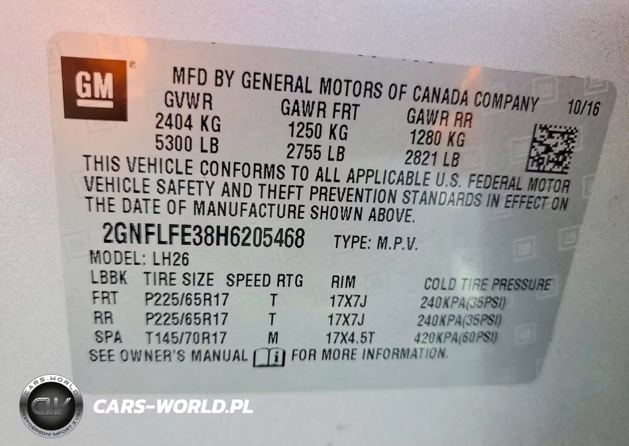 2017 Chevrolet Equinox Lt VIN:2GNFLFE38H6205468 - 13