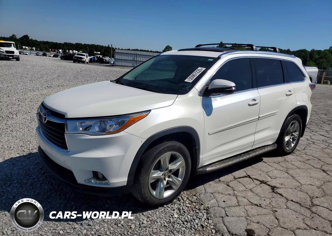 2016 Toyota Highlander Limited – zdjęcie 1 z 13