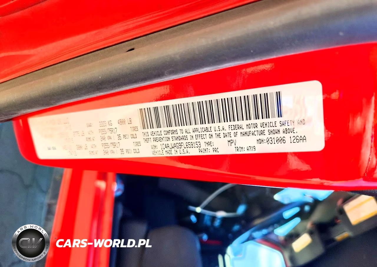 2015 Jeep Wrangler Sport VIN:1C4AJWAG9FL659153 - 13