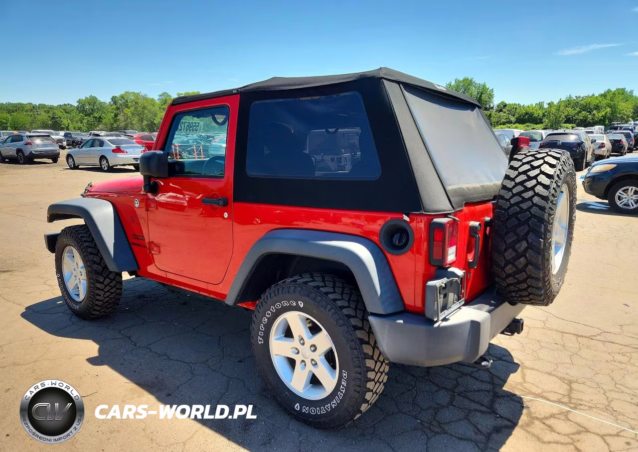 2015 Jeep Wrangler Sport VIN:1C4AJWAG9FL659153 - 2