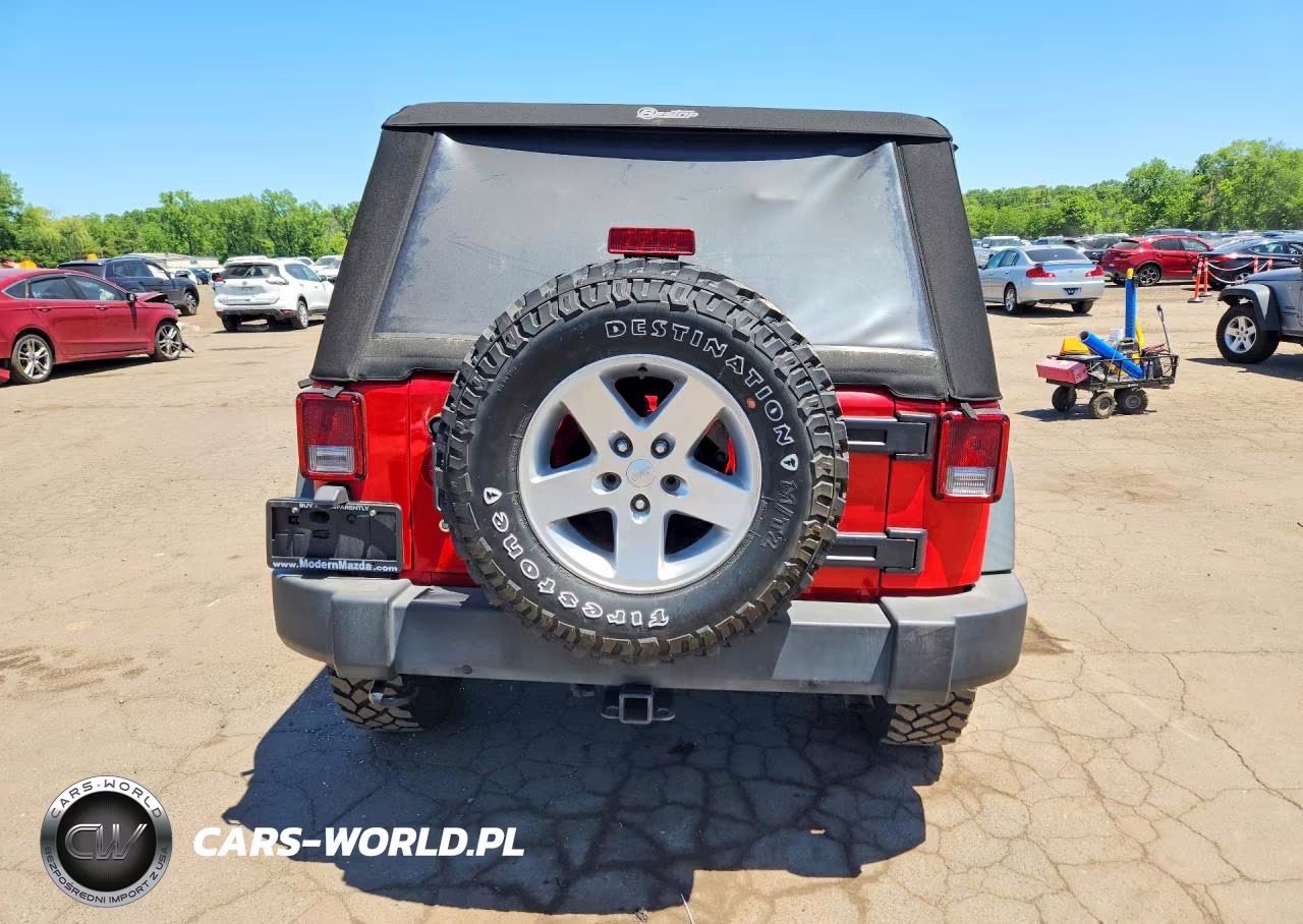 2015 Jeep Wrangler Sport VIN:1C4AJWAG9FL659153 - 6